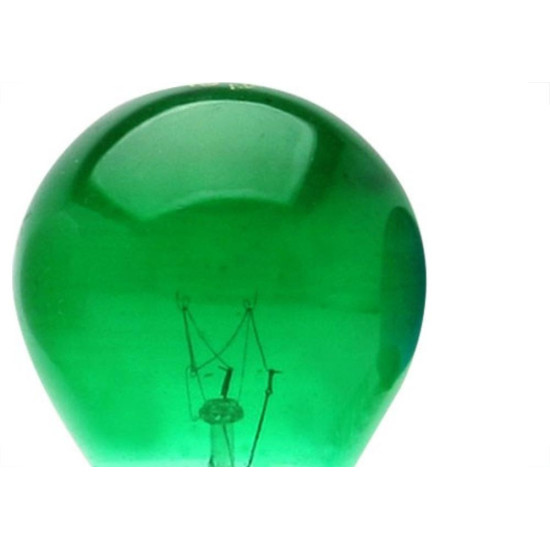 Lampada Bolinha Brasfort 15Wx220V Verde 8492 - Kit C/25 