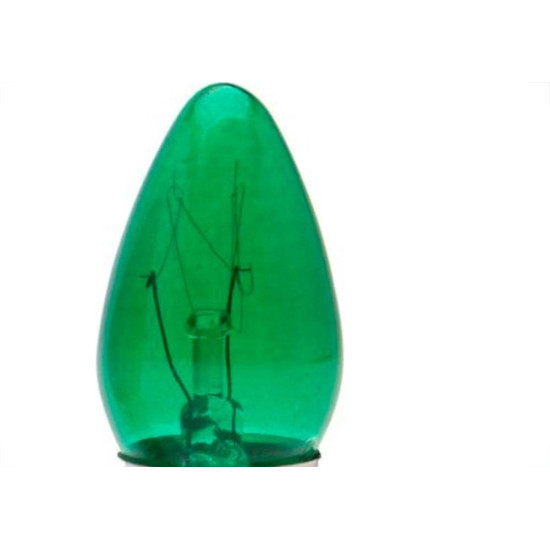 Lampada Chupeta Brasfort 07Wx127 Verde E14 8498 - Kit C/25 