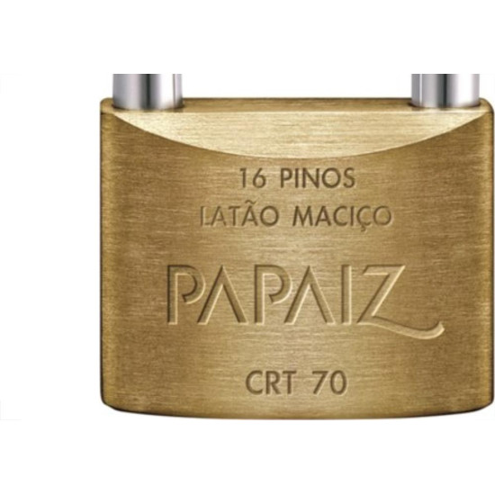 Cadeado Papaiz Tetra 70Mm 101700Cx