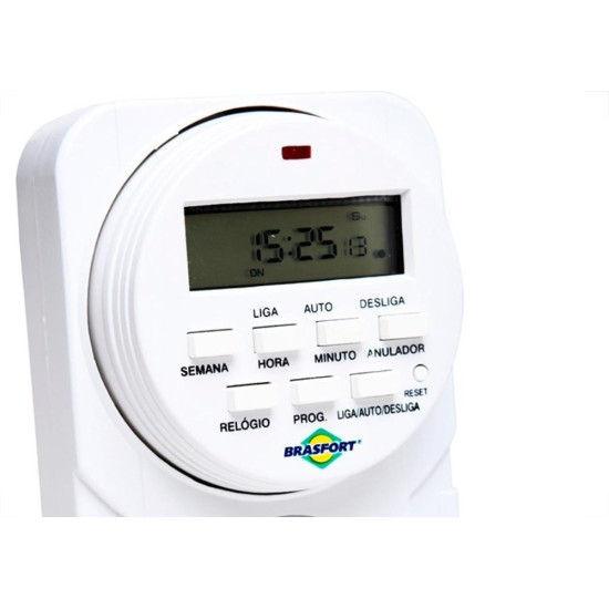 Timer Digital Brasfort Bivolt 8771