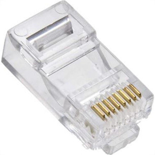 Conector Modular Rj45 (So Plug Jack) 605 - Kit C/20 