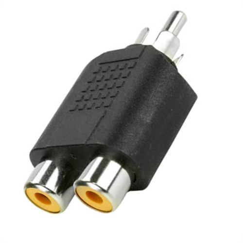 Adaptador Plug Rca X 2 Jack Rca 1089