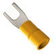 Pre-Isolado Crimper Forquilha 4/6 Amarelo M 5 Tpf23-5  100pcs Fr2493