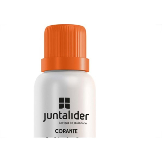 Corante Juntalider Laranja 50Ml Para Tinta  - Kit C/12 