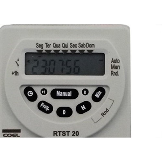 Timer Digital Para Rede Coel Bivolt Rtst20 