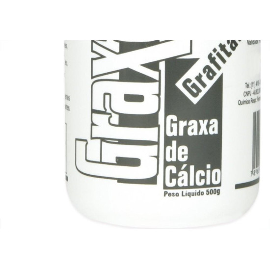 Graxa Calcio Garin Grafitada Uso Geral 500G Lgcg-500