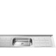 Pia Inox Ghel Plus 1,80M Para Cozinha 10.01.30800