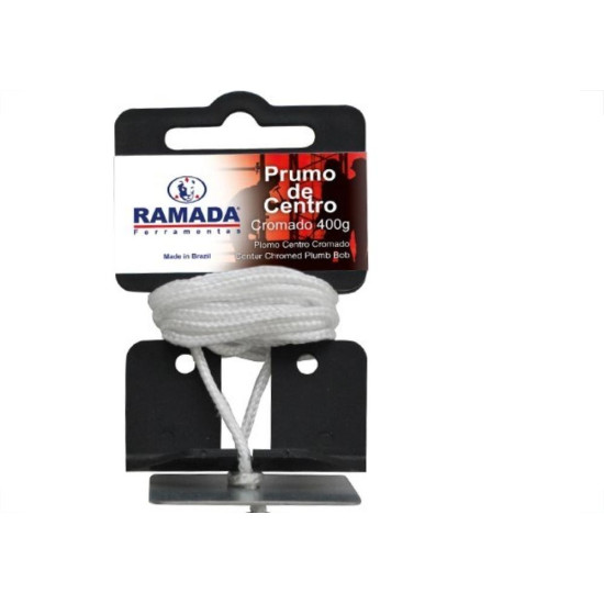 Prumo Aco Cromado Ramada Centro 500G 1684