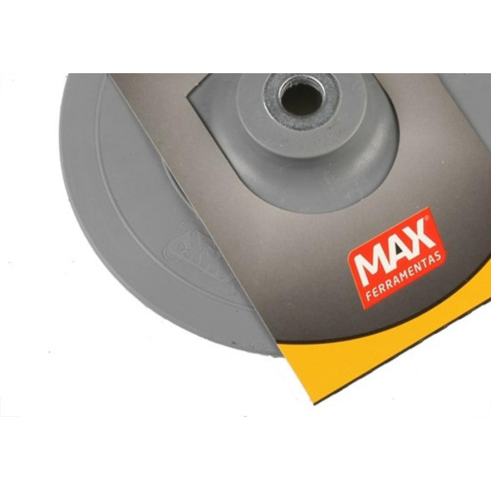 Disco Borracha Max 7'' Rigido Para Esmerilhadeira 15210