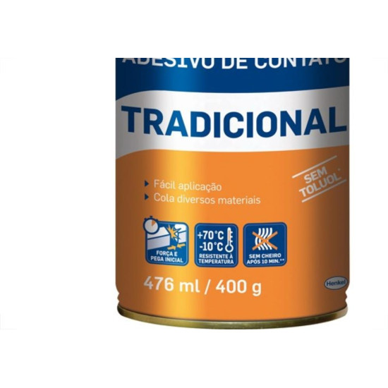 Cola Contato Cascola Tradicional Sem Toluol 400G 