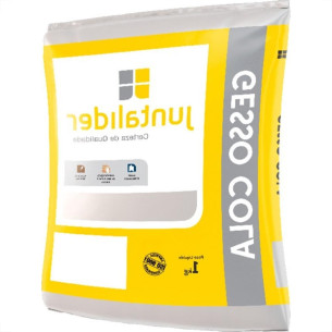 Gesso Cola Juntalider 1Kg  - Kit C/12 