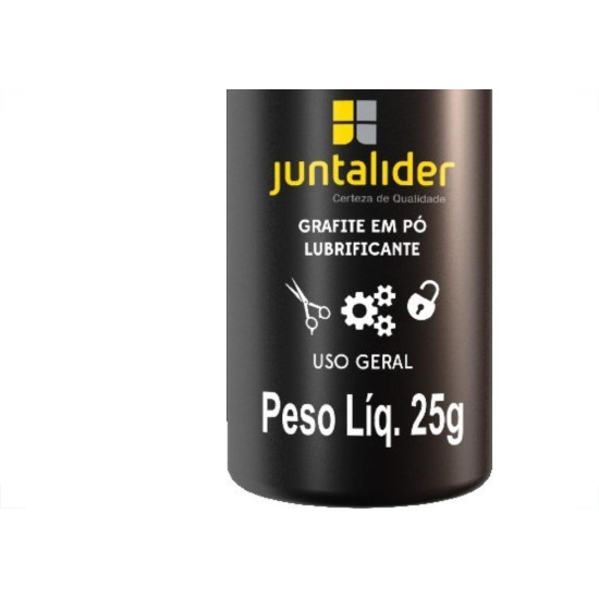 Grafite Em Po Juntalider Bisnaga 25 G  - Kit C/6 