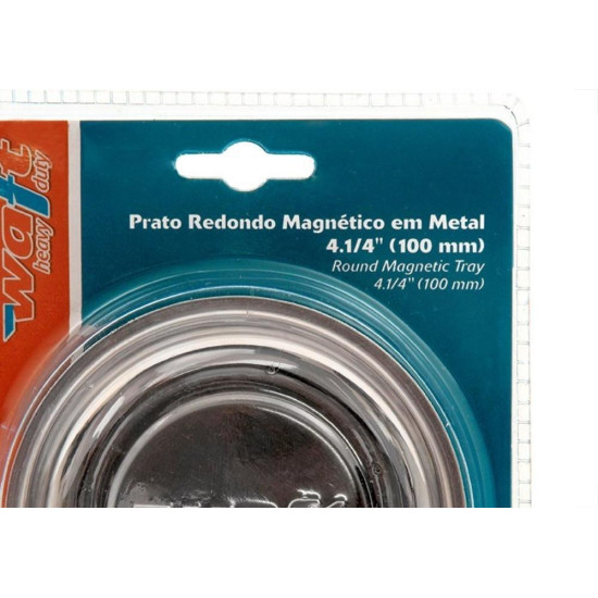 Prato Magnetico Waft Metal Redondo 4.1/4'' 6224