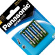 Pilha Panasonic Palito Aaa Cartela 4 Pecas R03Ual/4B400