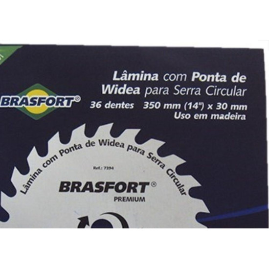 Serra Circular Widea Brasfort 350X36X30 7394