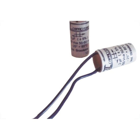 Capacitor Jl 06Uf 250Vac 30 X 56 100050