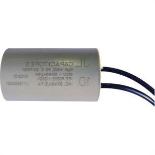 Capacitor Jl 10Uf 250Vac 30 X 56 100080