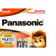 Pilha Panasonic Alcalina Palito Aaa Cartela 2 Pecas Lr03Xab/2B192