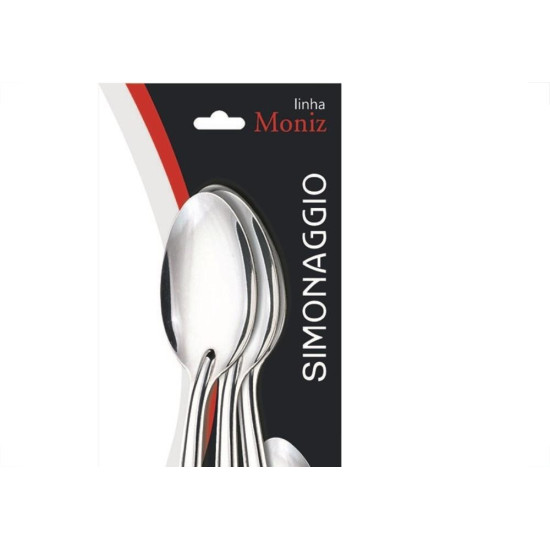 Colher Simonaggio Mesa Moniz 3Pecas Inox 200.103.0101.300