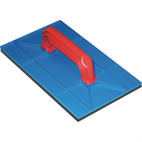 Desempenadeira Pvc Zumplast 21X34 Com Borracha Azul 2392