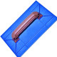 Desempenadeira Pvc Zumplast 15X26 Lisa Azul 2367A