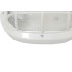 Luminaria Tartaruga Pvc Ilumi Oval Branca 16110