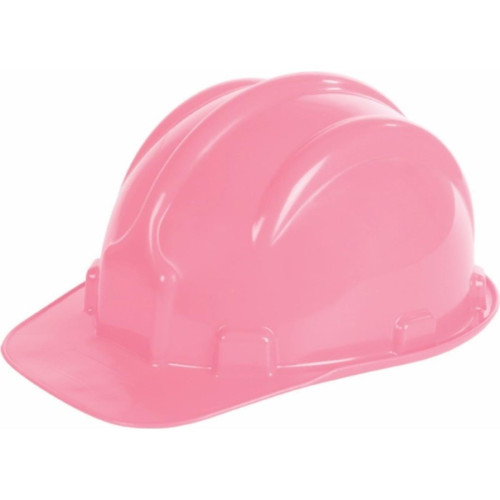 Capacete Com Carneira Plastcor Plastico Rosa 