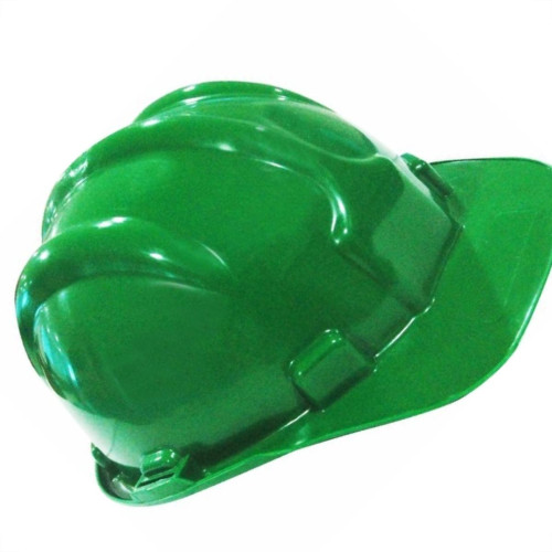 Capacete Com Carneira Plastcor Plastico Verde Claro 