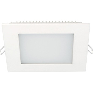 Luminaria Led Plafon Taschibra Embutir Quadrado 06W 3000K 12Cm 