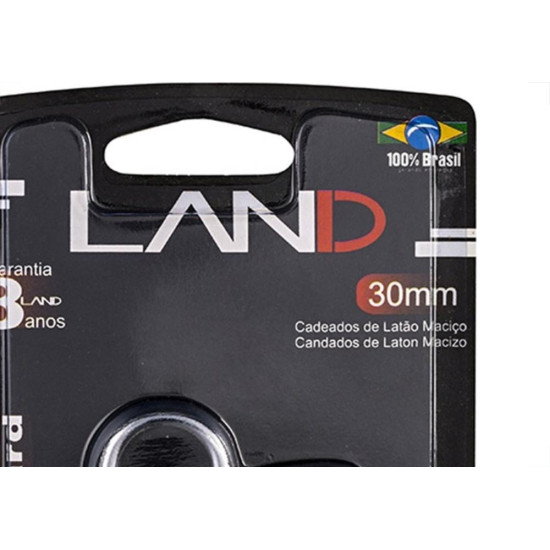 Cadeado Land 30Mm Blister 2542