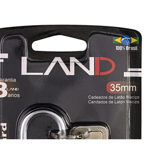 Cadeado Land 35Mm Blister 2543