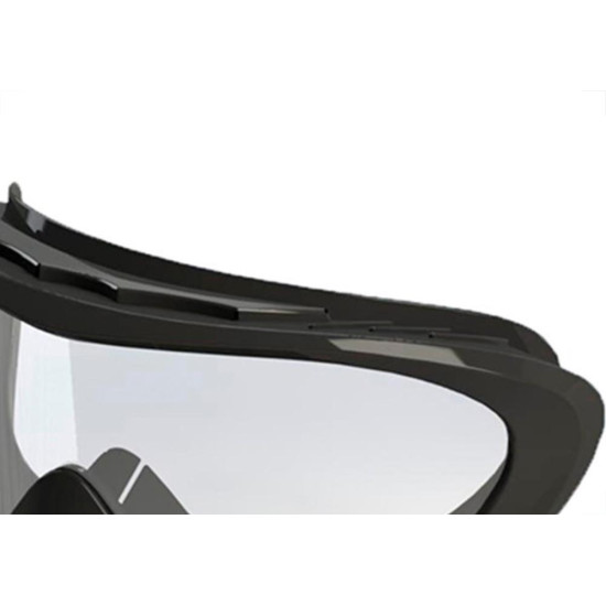 Oculos Protecao Valeplast Ampla Spider Preto 62.131