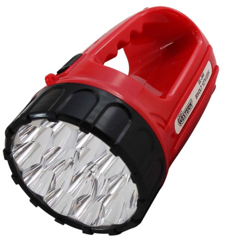 Lanterna Recarregavel Western 15 Led Com Alca El-344