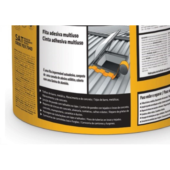 Fita Veda Tudo Sika Multiseal 15Cm X 10M 501547