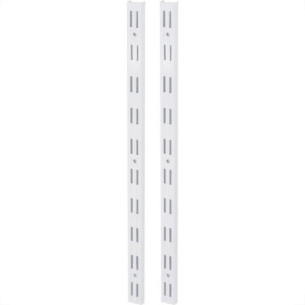 Trilho Prateleira Multivisao Aco Duplo Branco 1,5M Td-150