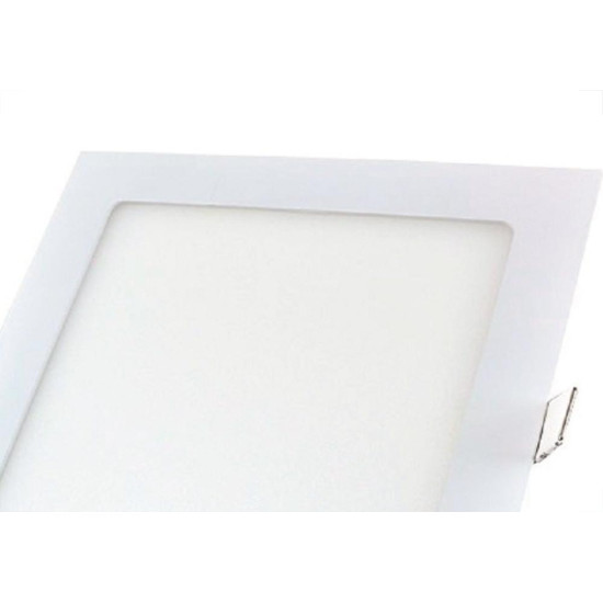 Luminaria Led Plafon Ecolume Embutir Quadrado 06W 6000K 27199