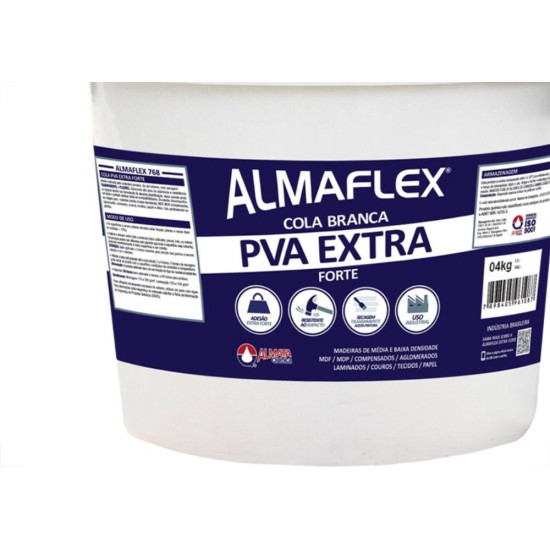 Cola Branca Almaflex Pva Extra 4Kg 768 415