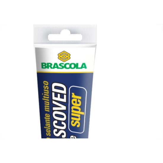 Cola Silicone Brascoved 50G Incolor Caixinha  - Kit C/16 