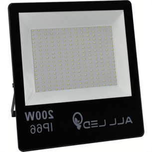 Refletor Led All Led Ip66 200W 18000Lm 3000K R200Wbq