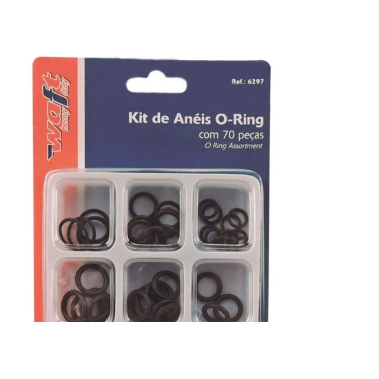 Anel De Retencao (O-Ring) 70 Pecas Waft 6297