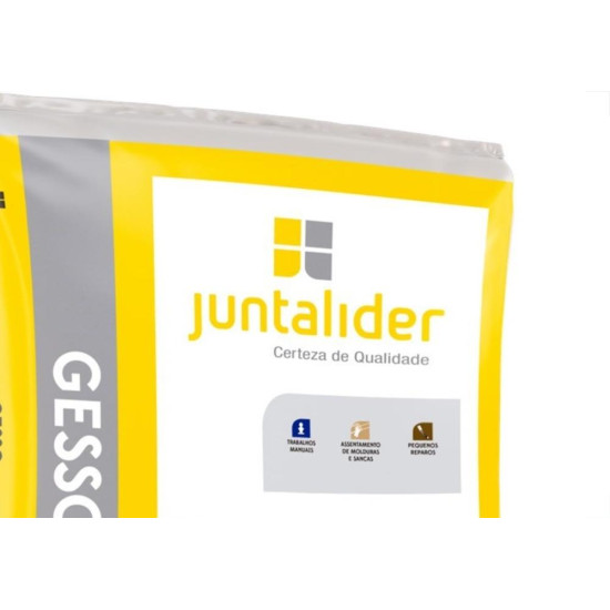 Gesso Lento Juntalider 5Kg  - Kit C/6 