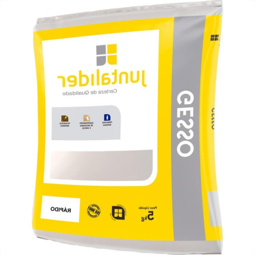 Gesso Rapido Juntalider 5Kg  - Kit C/6 