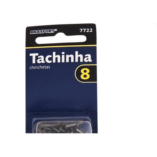 Tachinha Brasfort 08 Blister Com 100Pecas 7722