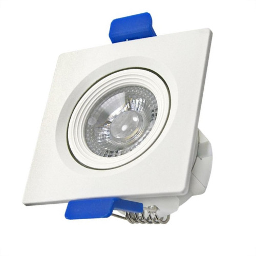 Spot Led Jng Quadrado Branco 05W 6500K Embutir 55310