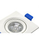 Spot Led Jng Quadrado Branco 05W 6500K Embutir 55310