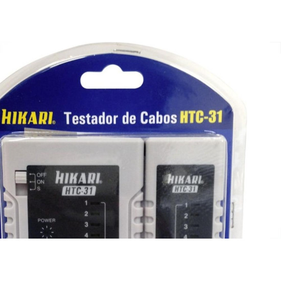 Testador De Cabos Hikari Rj11/Rj45 Htc31 21I539