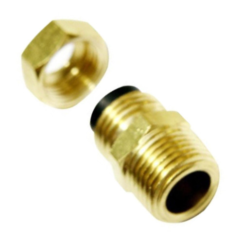 Adaptador Gas Dako X Politec 1/2'' Npt Macho 60002