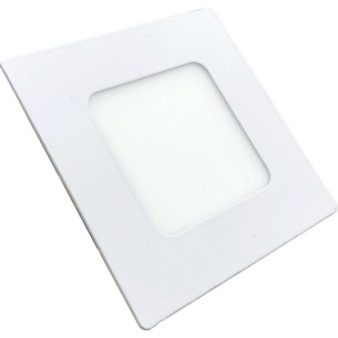 Luminaria Led Plafon Perkon Embutir Quadrado 03W 3000K 08Cm 1211