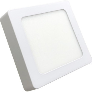 Luminaria Led Plafon Perkon Externo Quadrado 06W 3000K 12Cm 1229