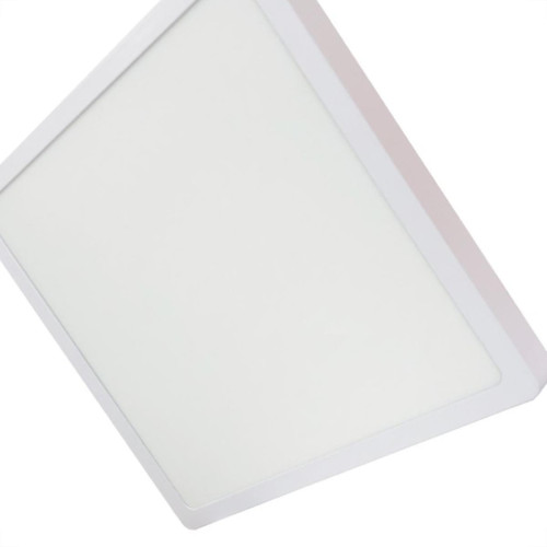 Luminaria Led Plafon Perkon Externo Quadrado 24W 3000K 30Cm 1235